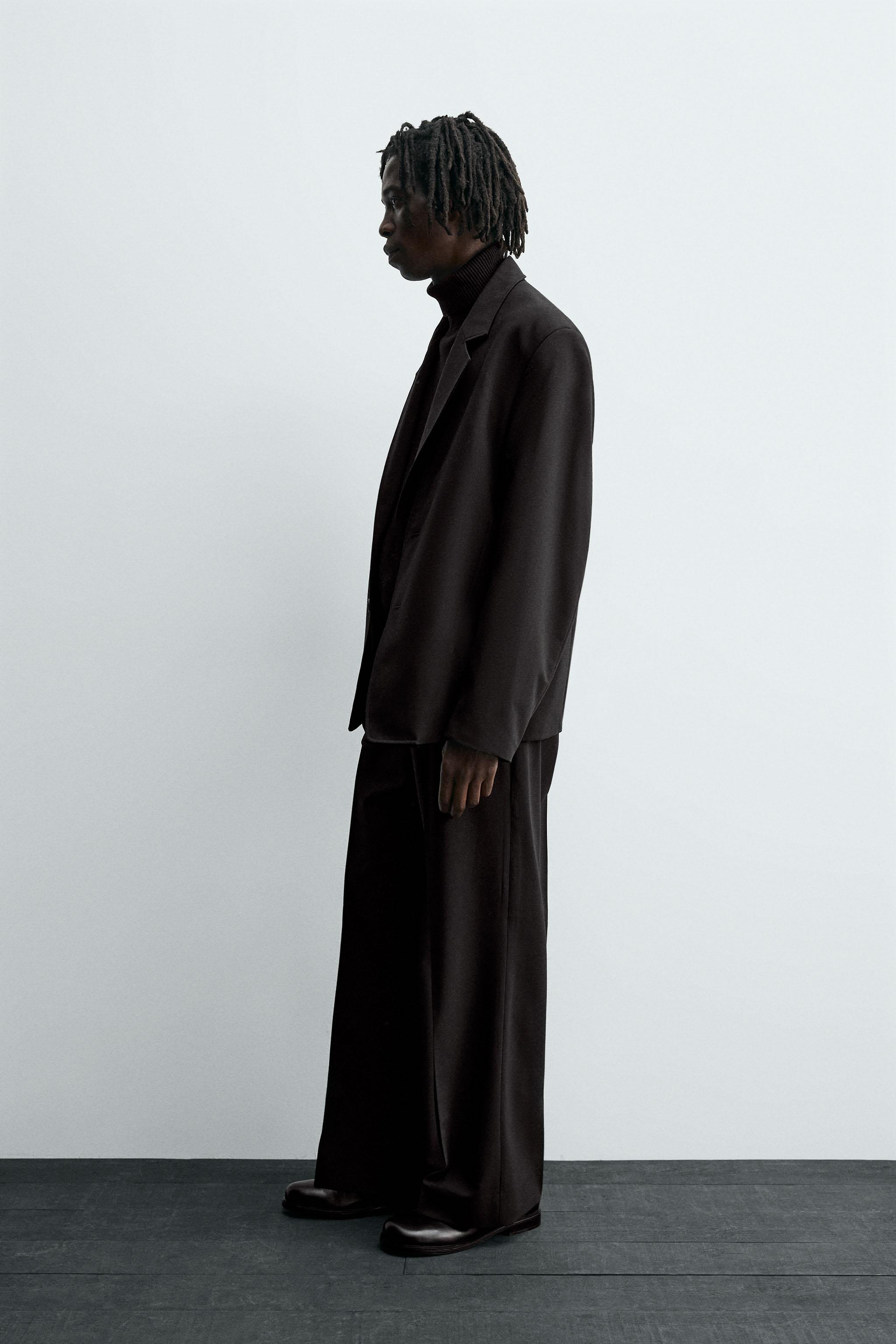 VESTE DE COSTUME À REVERS AMOVIBLES